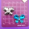 Laço Borboleta Flor Pérola Galvanizada Urso em Formato de Coração Acessórios Plásticos DIY Capa de Celular Grampo de Cabelo Sapato de Madeira Acessórios