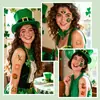 Pegatinas de Tatuaje para Fiesta de San Patricio Transfronteriza Fiesta de Carnaval Pegatinas Faciales de Trébol de Cuatro Hojas St. Pegatinas de Tatuaje del Día de San Patricio