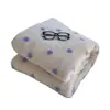 Patrón de Ola de Sal Marina ~ Manta Gruesa de Forro Polar, Manta para Siesta en la Oficina, Manta Sencilla para Arroparse, Manta para Sofá, Suave y Amigable con la Piel