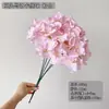 Hortensia Artificial Muy Rentable con 5 Cabezas, Hortensia Mallorca con Pétalos Grandes, Material Floral para Arreglos Florales de Boda
