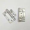 Bisagra de Acero Inoxidable 201, Silenciosa y sin Ranura, Bisagra de 4 Pulgadas para Puertas de Madera, Venta Directa del Fabricante