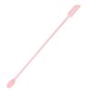 Espátula de silicona de doble cabeza mini con cuchara, espátula de doble cabeza puntiaguda, herramienta para hornear mermelada de pan, cuchara raspadora de pared interior de botella cosmética