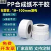 Etiquetas Adhesivas de Papel Sintético PP 100 80 70 50 40 Almacenamiento en Frío Cadena de Frío Baja Temperatura Impermeable Resistente al Desgarro Pegatinas de Etiquetas