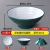 Vajilla nórdica de melamina tazón de sopa color polvo de caracol tazón para wontons tazón tipo cubo tazón grande picante para hot pot especial para restaurante de fideos imitación de porcelana creativa