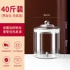 Botella de Vidrio para Vino de Gran Capacidad con Grifo, Tarro de Vino Sellado de Alto Gama de Diámetro Grande, Botella Especial Espesa para Vino de Ginseng y Cuerno