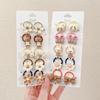Diadema de Pulgar para Niños, Alta Elasticidad, Goma Elástica Trenzada, La Elasticidad del Bebé es Buena y No Daña el Cabello, Diadema de Dibujos Animados, Lindos Accesorios para el Cabello