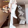 Pantalones de Traje Casual de Color Sólido Versátiles Holgados Sin Planchar para Hombre de Alta Gama, Tendencia Otoño e Invierno 2025, Tallas Grandes