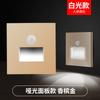 Luz de Pé LED Tipo 86 Luz de Corredor Luz Noturna Embutida com Controle de Luz e Sensor de Movimento Luz de Canto