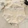 Ropa interior de algodón puro para mujer de cintura media, cómoda y transpirable, diseño simple estilo japonés, 10A antibacteriana, entrepierna 100% algodón, bragas para mujer
