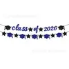 Decorações de Festa da Temporada de Formatura 2026 da Amazon Cross-Border: Chapéus, Bandeiras Estreladas, Enfeites de Costurar e Arranjos Decorativos