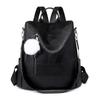 Mochila para Mujer Nueva Tendencia de Moda Cuero Gama Alta Retro Simple Ligera Casual para Viajes Diarios Trabajo