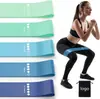 Anel Elástico Gradiente Transfronteiriço Material TPE Látex Multifuncional Yoga Fitness Anel Elástico Anel de Resistência para Agachamento
