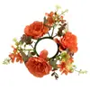 Guirnalda de Candelabro de Peonía Artificial Feliz Estilo Europeo Flores Falsas Atmósfera Romántica Boda Decoración del Hogar Escritorio Dormitorio Adornos