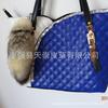 Suministros del Fabricante Cola Pequeña de Piel de Zorro Colgante de Cola de Zorro Bolsa Colgante de Cola de aproximadamente 20-25 cm de Largo