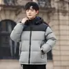 Llegada Nueva 2025 Chaqueta de Plumas Hombre Original Alta Calidad 90% Plumón de Pato Blanco Abrigo Corto Masculino Cálido Venta al por Mayor