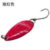 3G / 3,3 cm cor com ponta colher tipo boca de cavalo lantejoulas Luya isca isca falsa isca de pesca matança beading boca de cavalo acessórios de artes de pesca