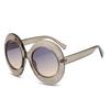 Gafas de Sol de Montura Redonda Grande Estilo Retro Europeo y Americano Modelo 2026 Parasol para Conducir al Aire Libre Venta Directa del Fabricante