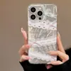 Lazo de Encaje Adecuado para iPhone 17 Pro Max, Funda para Teléfono Láser Apple 16, 14/15 Agujero Grande, 13ª Generación Dropshipping