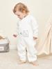 Roupas de recém-nascido desossadas de corpo inteiro macacão de algodão puro bebê roupa interior térmica engrossado romper romper outono e inverno