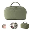 Bolsa de Maquillaje para Mujer 2025 Nuevo Modelo Portátil Gran Capacidad Bolsa de Mano para Guardar Pinceles de Maquillaje Bolsa de Tocador de Viaje de Alta Gama