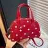 Bolso Pequeño de Moda con Lunares de Gama Alta 2026 Transfronterizo para Mujer Bolso de Mano para Viajes Bolso de Bolos Bolso de Hombro Único Cruzado