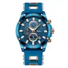 BIDEN relojes para hombre al por mayor con correa de silicona reloj de cuarzo reloj de hombre casual de negocios OEM personalizado