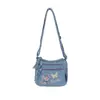 Bolso de hombro retro de moda transfronterizo 2026 verano nuevo bolso cruzado bordado para ir al trabajo y ocio con múltiples compartimentos bolso de mano