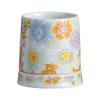 Taza Maestra de Cerámica con Transferencia de Diez Mil Flores con Esmalte Antiguo de Fábrica Taza de Té Creativa Juego de Té Kung Fu de Aspecto Fino para Damas Taza de Té