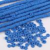 Colar de pulseira de grânulos de gaxeta de wafer de cerâmica macia de cor transfronteiriça de 6 mm frisada contas soltas boêmias contas espaçadoras