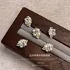 Acessórios de Unhas de Caixa de Tesouro de Zircônia Personalizada de Alta Qualidade, Pérolas de Alto Brilho Estilo Francês, Strass Acabados, Decorações de Unhas de Luxo Leve Atacado