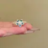 Anel aberto de ouro maciço 14k banhado com zircônia quadrada, coração de borboleta, pérola, anel simples e estiloso para o dedo indicador, joia para mulheres