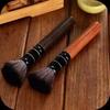 Cepillo para té, Pincel para tetera que no suelta pelo, Cepillo de madera maciza de ébano, Cepillo limpiador de bandeja de té, Juego de té, Accesorios para ceremonia del té al por mayor