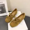Nuevo diseño otoño/invierno: Zapatos Mary Jane de lunares con un tacón oculto de 4 cm, perfectos para combinar con vestidos y crear un look de inspiración francesa