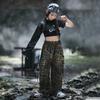 Disfraz Hip-hop para Niños Traje Estilo Hip-hop para Niñas Disfraz de Tambor Hiphop para Niños Disfraz de Moda para Danza Jazz