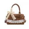 Bolso Pequeño para el Trabajo Mujer 2026 Nuevo Otoño/Invierno Tacto de Alta Gama Ligero Nicho Lunares Cruzado Bolso de Mujer para el Trabajo