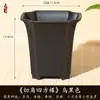 Vasos Quadrados de Resina para Flores no Atacado, Vasos para Bonsai, Plantas Suculentas, Samambaias Aspargo, Orquídeas, Vasos para Plantas de Mesa, Vasos Simples de Resina Espessada