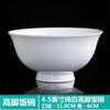 Louças Cerâmicas Domésticas, Pratos, Hashis, Tigelas para Sopa, Tigelas para Macarrão, Tigelas Altas de Porcelana Óssea, Louças de Jingdezhen, Estilo Nórdico