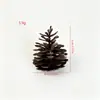Pinhas Plásticas Simuladas, Pinhas Falsas, Decorações de Natal, Acessórios, Acessórios Artesanais DIY