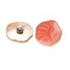 Botones de Plástico, Galvanoplastia Asimétrica, Abrigos de Lana para Mujer, Cortavientos, Abrigos, Estilo Pequeño Fragante a la Moda, Botones con Pie