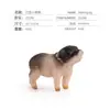 Simulação Transfronteiriça Mini Fazenda Aves Galinha Pato Ganso Vaca Ouro Animal Pequeno Modelo em Miniatura Ornamentos de Mesa de Areia Atacado