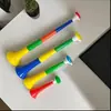 Pito de Trompeta Telescópica Grande de Tres Secciones para Animación Juguete de Pito para Niños Pito de Juego de Plástico Pito de Aficionado para Fútbol