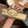 Adesivos de Franja Sem Costura de Gatinho para Mulheres, Ferramenta de Arrumar Cabelo da Testa de Verão, Adesivos de Tecido de Desenho Animado para Maquiagem e Lavar o Rosto