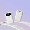 Power Bank de Grande Capacidade 20000 Mah Mini Compacto Portátil Carregamento Super Rápido Fonte de Alimentação Móvel Logotipo Personalizado