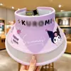 Sombrero estilo Chanel para niños, bonito sombrero de verano para niñas, con protector solar, sombrero de sombrilla con parte superior vacía, sombrero de sol de dibujos animados para bebés.