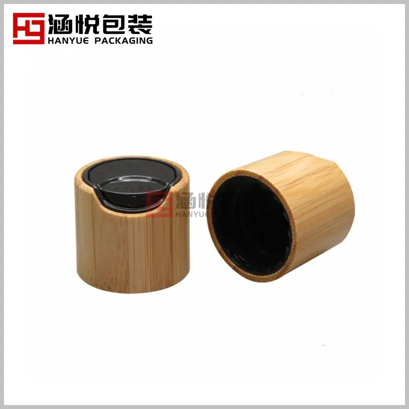 bamboo black disc cap