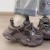 Tênis Dad Tendência para Mulheres 2026 Novo Modelo, Sapatos com Solado Grosso que Aumentam a Altura e Fazem os Pés Parecerem Menores, Tênis Esportivos Casuais Versáteis, Sapatos Leves Femininos para Estudantes