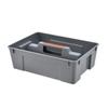 Caja de Herramientas para Limpieza de Baño, Caja de Almacenamiento Portátil, Cesta Grande de Plástico para Limpieza, Cesta de Almacenamiento, Caja de Herramientas Portátil