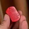 Pingente de coração de flor de lótus cinábrio sutra colar masculino e feminino pingente esta vida ano conteúdo comum roxo ouro areia presente atacado