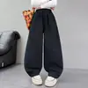 Pantalones Anchos de Moda para Niñas Primavera y Otoño 2026 Nuevos Pantalones Casuales a la Moda para Niñas Mayores