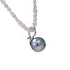 Accesorios diy Plata de Ley S925 Perla colgante desmontable hebilla soporte vacío soporte zapatos de tacón alto colgante soporte desmontable